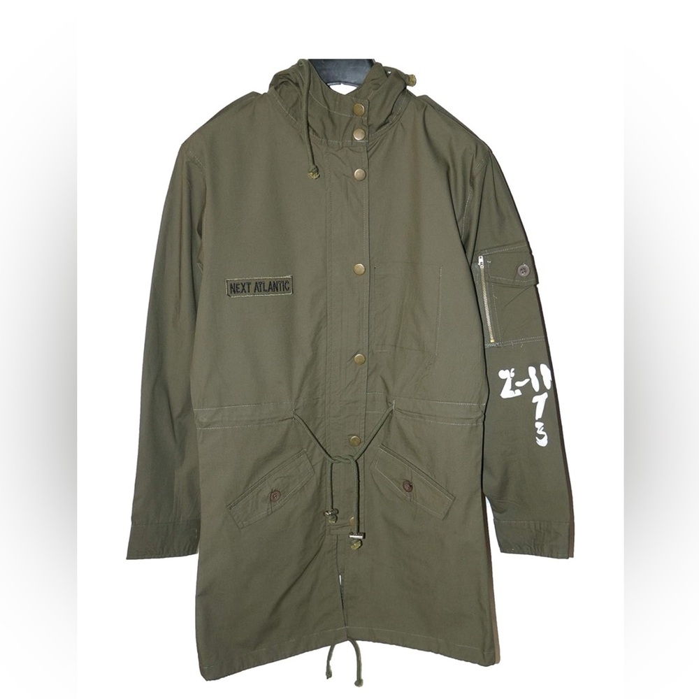 Women's Next Atlantic Olive Military Cargo Jacket